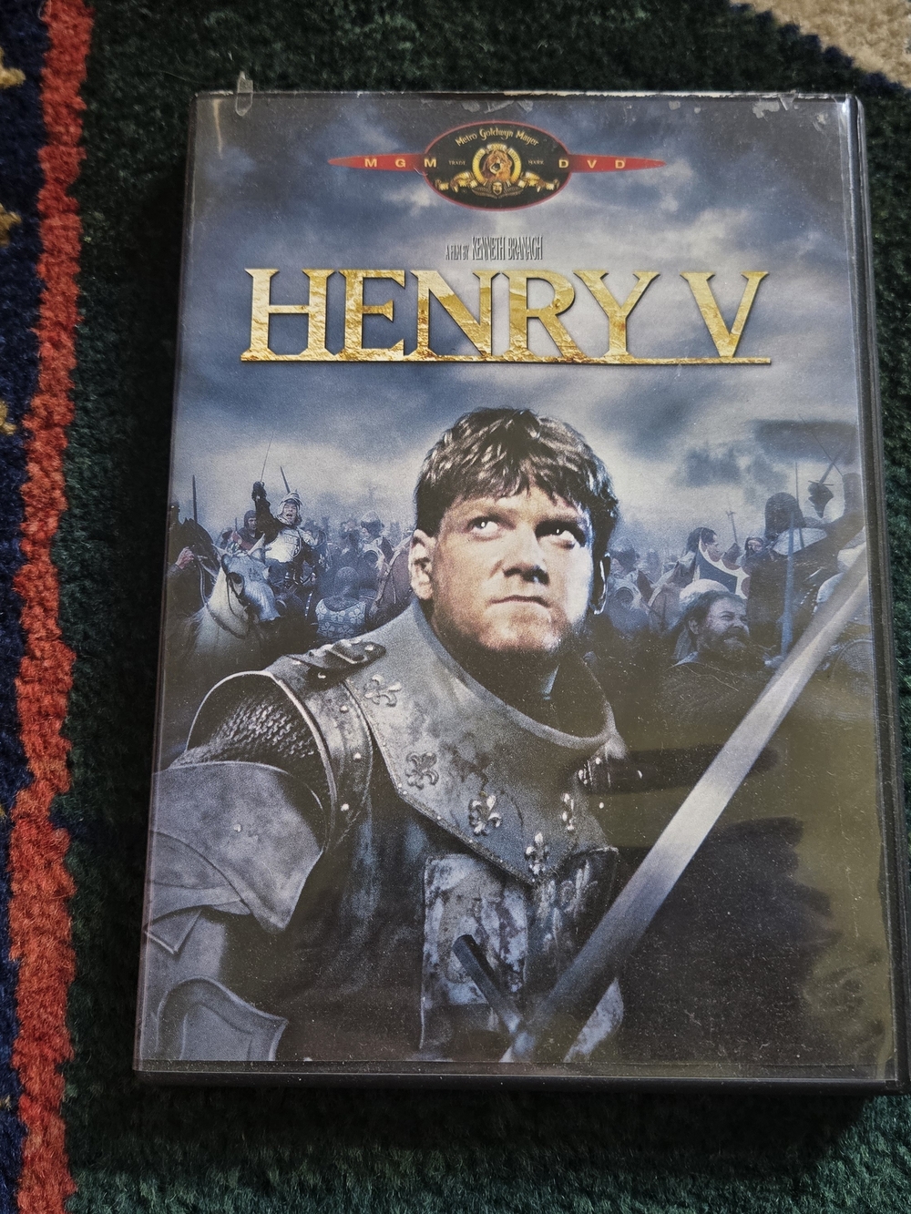 Henry V DVD MGM Home Entertainment 2000 Kenneth Branagh Shakespeare Classic